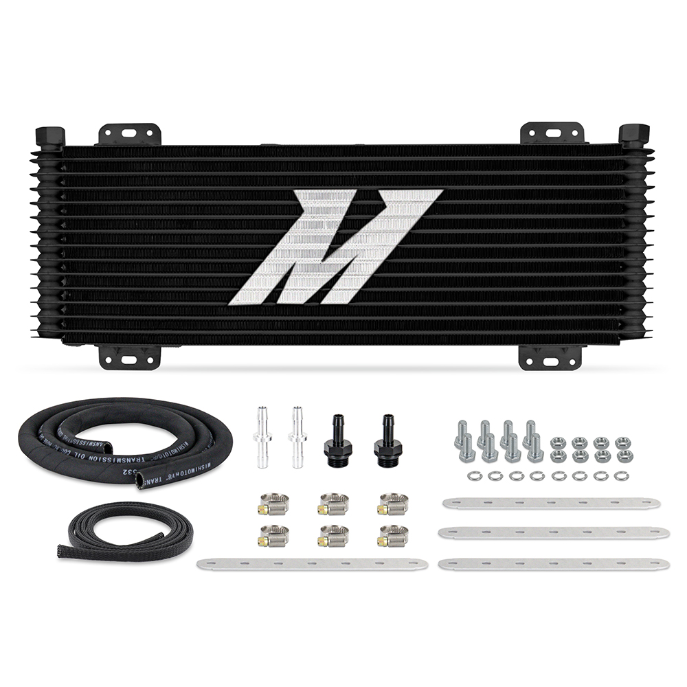 Mishimoto — Mishimoto Universal Stacked Plate Trans Cooler 13 Row Black
Transmission Cooler - view 11